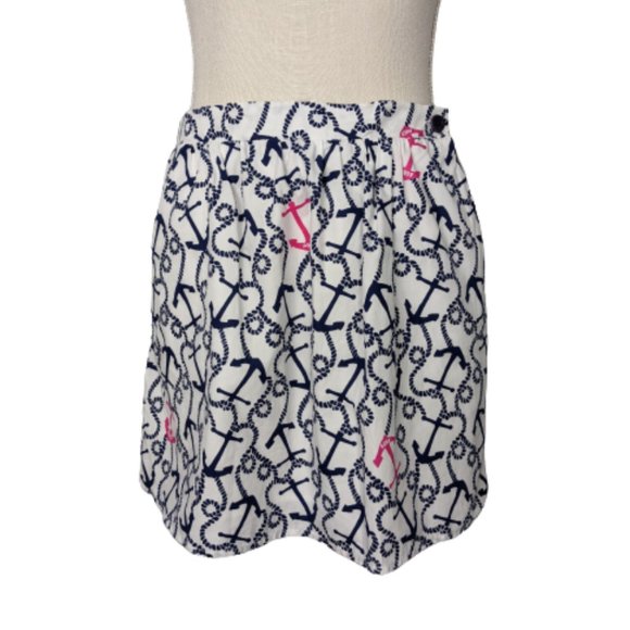Lilly Pulitzer Ahoy There Anchor Skirt S - Picture 1 of 9
